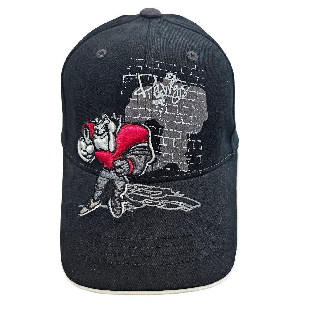 Vintage Georgia Bulldogs Youth Fitted Hat Black Embroidered UGA Dawgs TOW Retro